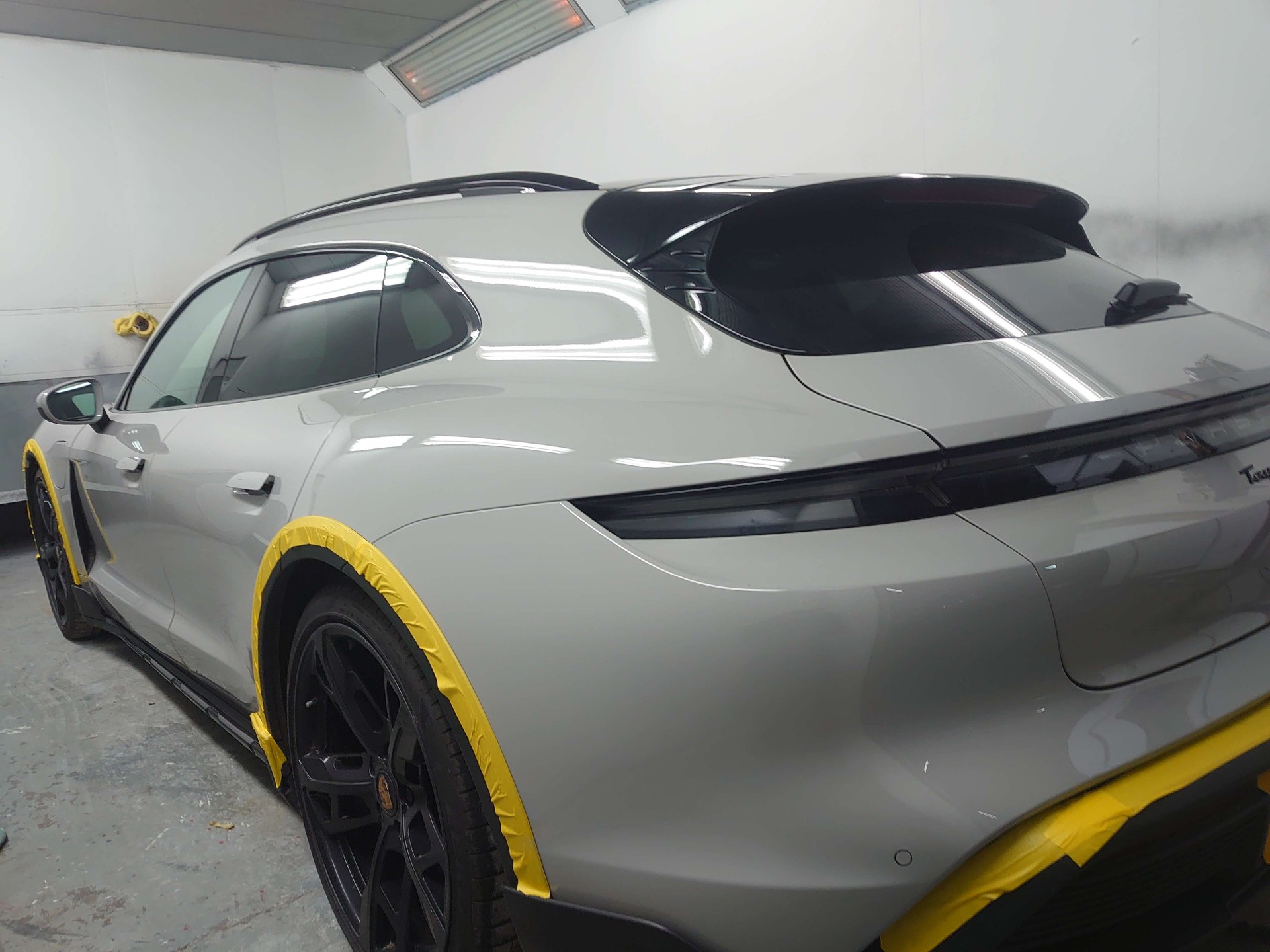 Professional car body repair workshop in Cardiff